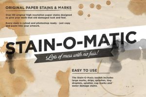 paper stain toolkit - It's me Simon